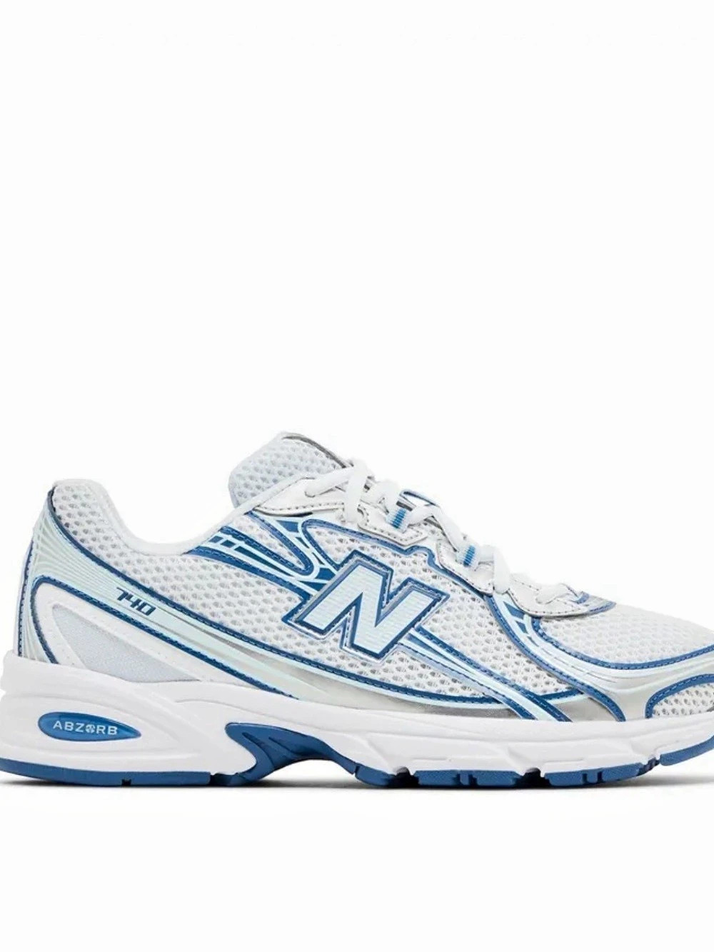 NWOT New Balance 740 v2 Blue Ice Blue Athletic Sneakers Like New Mens Sz